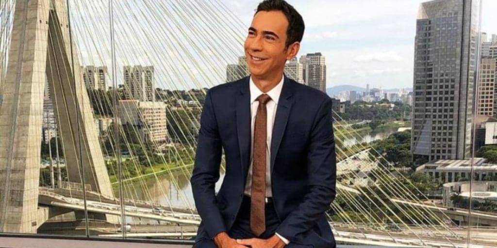 César Tralli, após expor sobre "separação" e ver Ticiane Pinheiro dizer que foi traída, se esconde da câmera