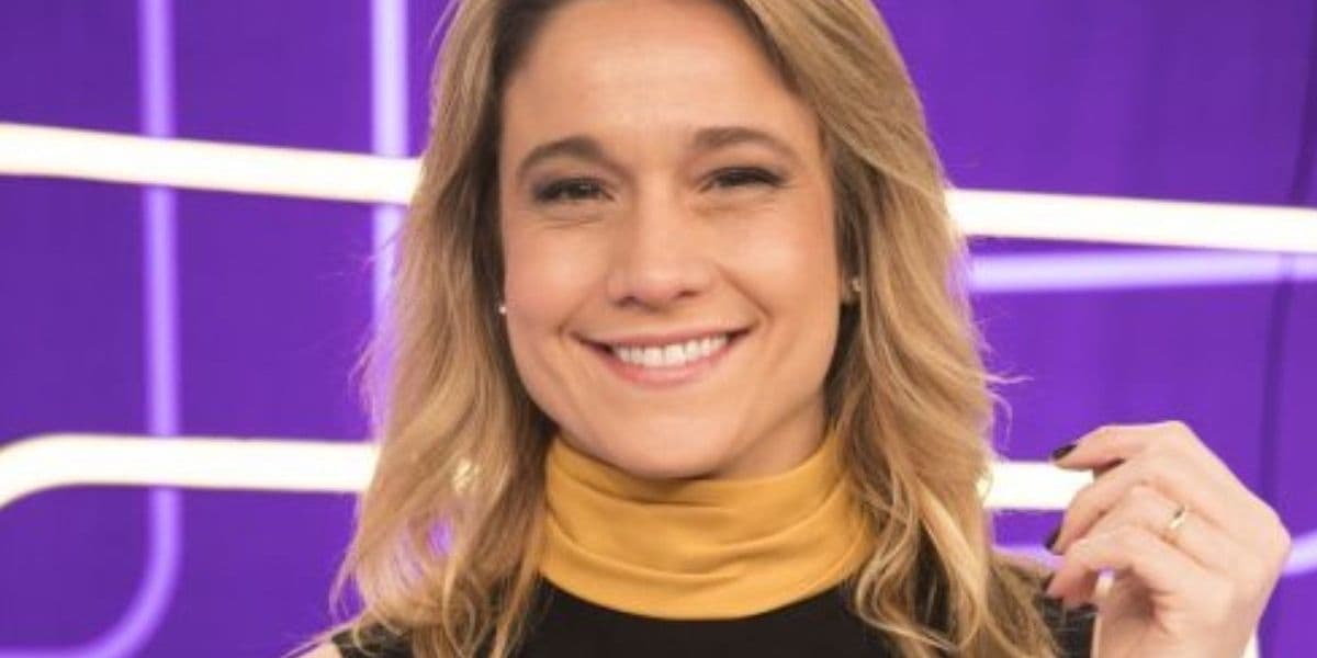 Fernanda Gentil pode tomar lugar de Tiago Leifert no BBB (Foto: Reprodução)