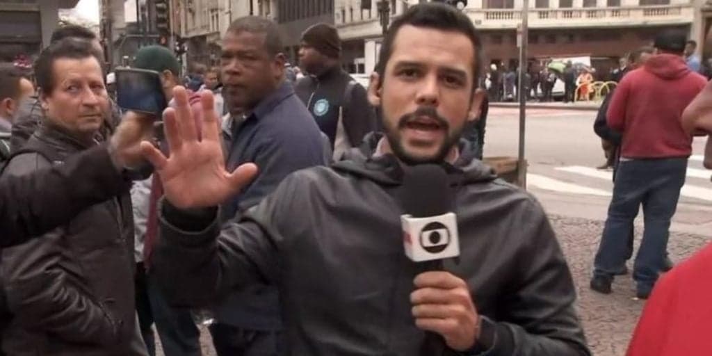Repórter da Globo, após ameaçar pular em rio ao vivo, confirma desligamento da emissora