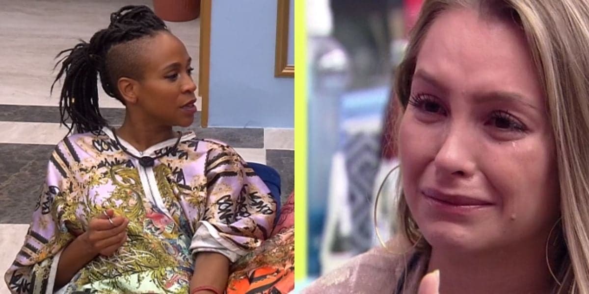 Karol Conká e Carla Diaz no BBB21 (Foto: Reprodução / Globo)