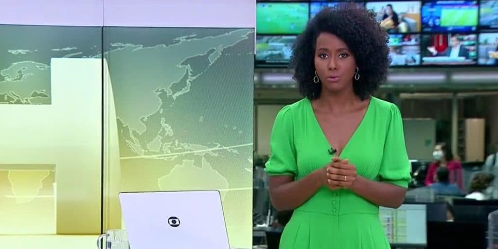 Maju Coutinho derruba correspondente ao vivo no Jornal Hoje, detona profissional e não se contém: "Uma indireta"