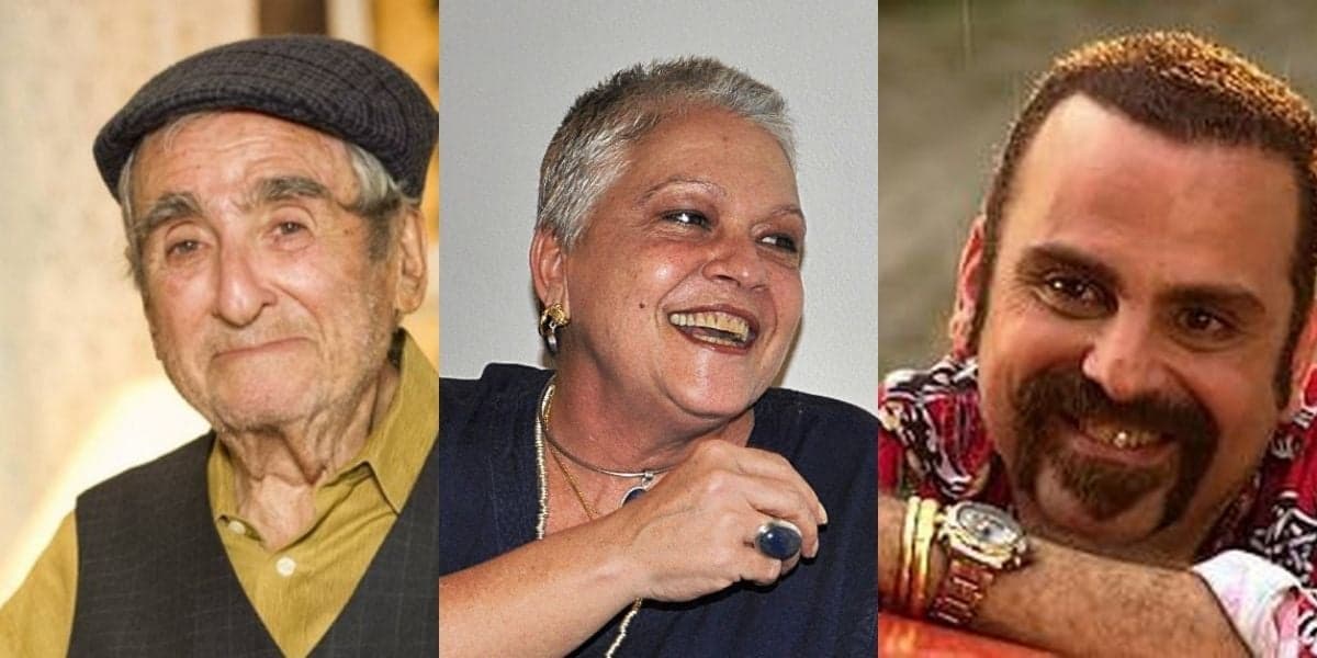 Elias Gleizer, Regina Dourado e Guilherme Karan são atores de Explode Coração que já morreram (Foto: Reprodução)