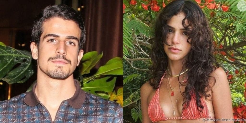 Bruna Marquezine e Enzo Celulari são flagrados em momento íntimo e namoro é anunciado: "Fila andou"