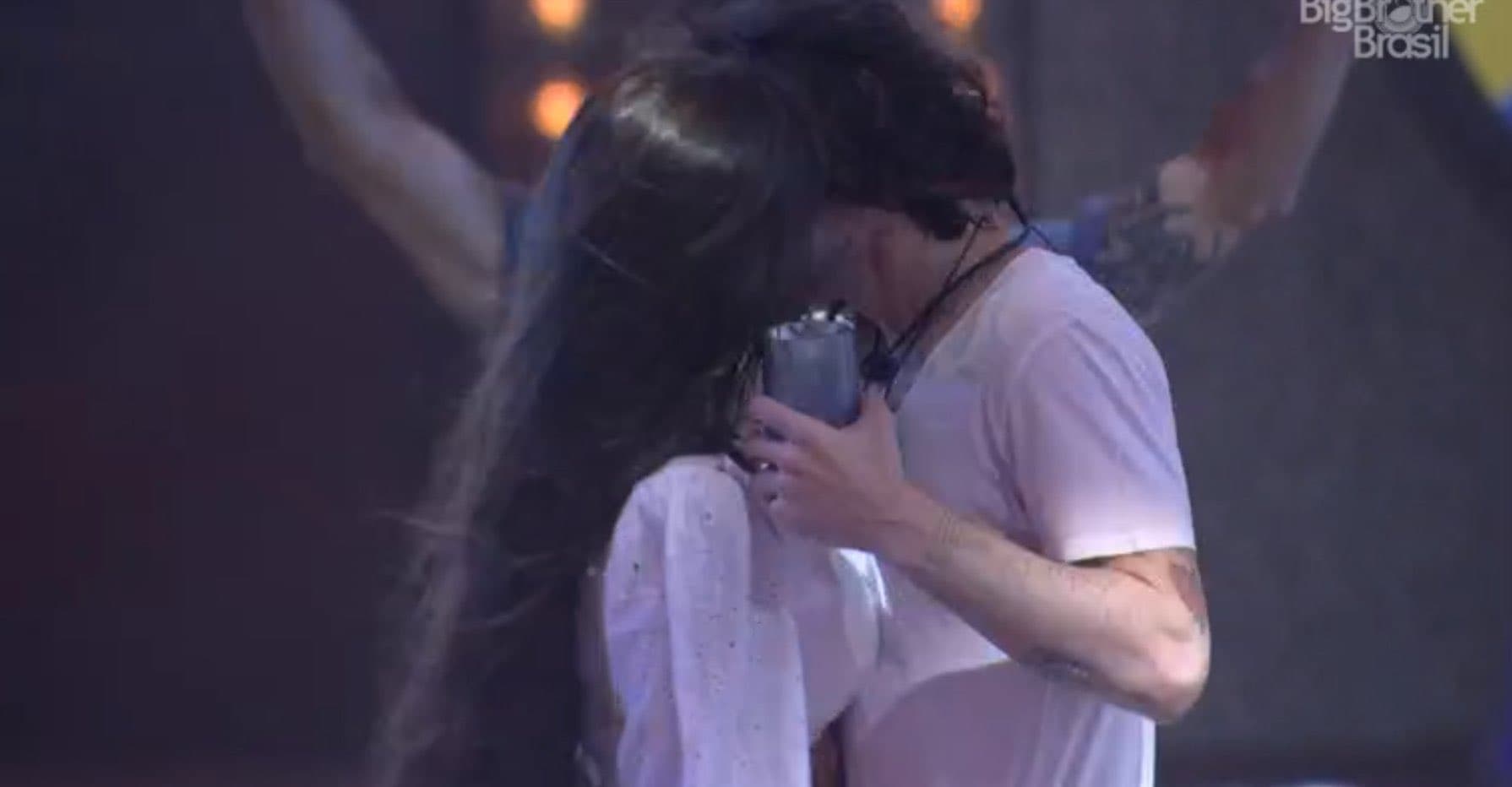 Fiuk e Thais no BBB21 (Foto: Reprodução)