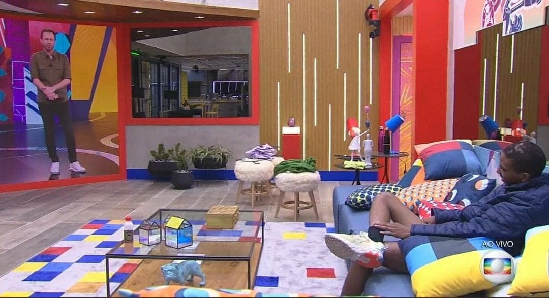 Tiago Leifert no BBB21 (Foto: Reprodução)