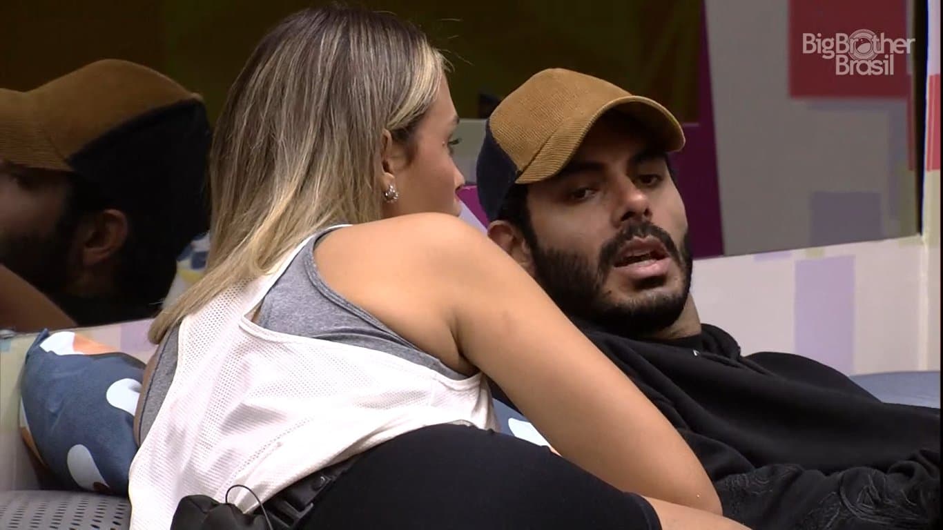 Rodolffo aconselhou Sarah no BBB21 (Foto: Reprodução)