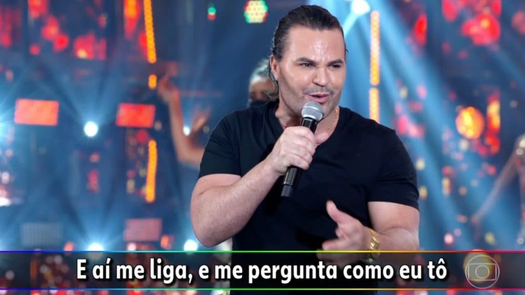 Eduardo Costa, após ter relação secreta com PM, escancara "chifre" na Globo e deixa público horrorizado: "Meu deus"