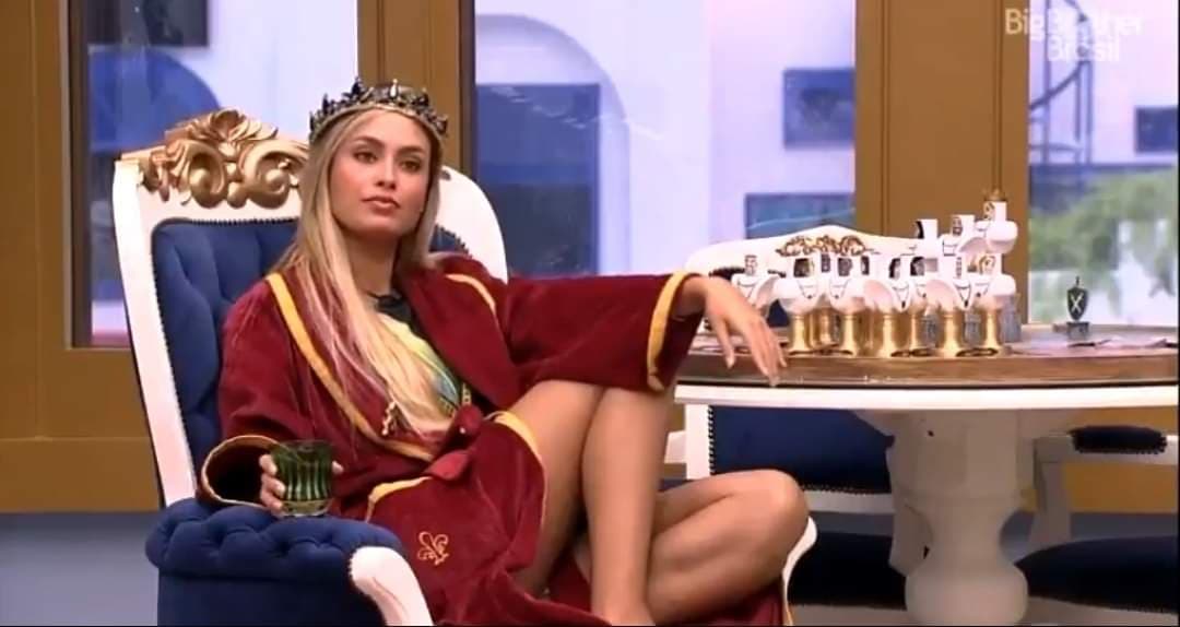 Sarah no BBB21 (Foto: Reprodução) Sarah no BBB21 (Foto: Reprodução)