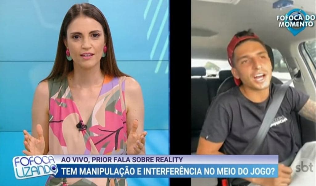 Felipe Prior entra ao vivo no Fofocalizando e escandaliza se o BBB é manipulado: "Fui chamado no confessionário"