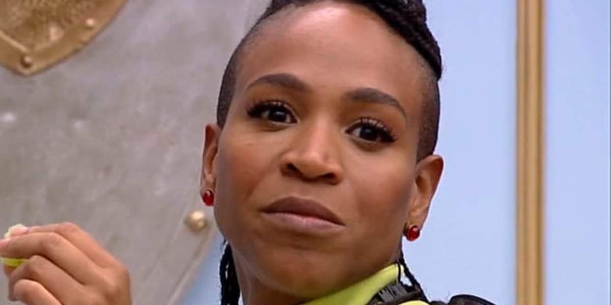 Cantora Karol Conká no BBB21 (Foto: Reprodução)