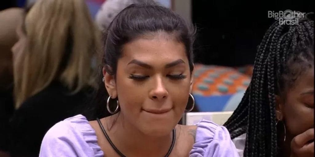 Pocah acaricia seios e escancara que teve sonho erótico com Tiago Leifert no BBB21, em brincadeira