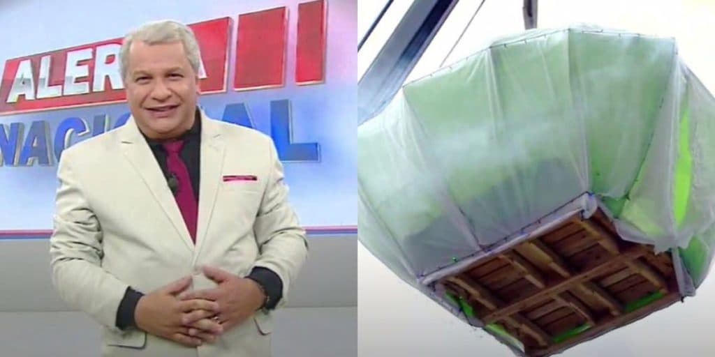 Sikêra Jr. volta ao ar de guindaste pendurado e detona com paquitas do demônio: "Acharam que estava arrombad@"