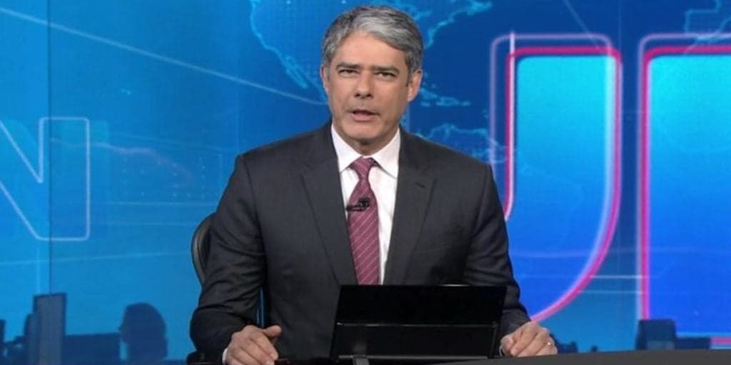 Público toca o terror com “plantão” de William Bonner na Globo e entrada ao vivo é esperada a qualquer momento