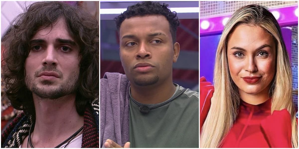 Fiuk, Nego Di e Sarah estão no paredão do BBB21 - Foto: Montagem Fiuk, Nego Di e Sarah estão no paredão do BBB21 - Foto: Montagem