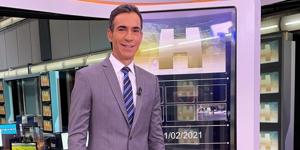 César Tralli toma lugar de Maju, inicia JH às pressas e detona notícia avassaladora: "A partir de agora"