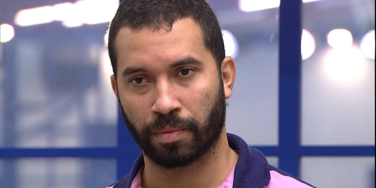 Gilberto no BBB21 (Foto: Reprodução)