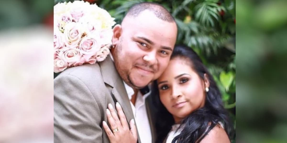 Juninho e esposa (Foto: Reprodução)