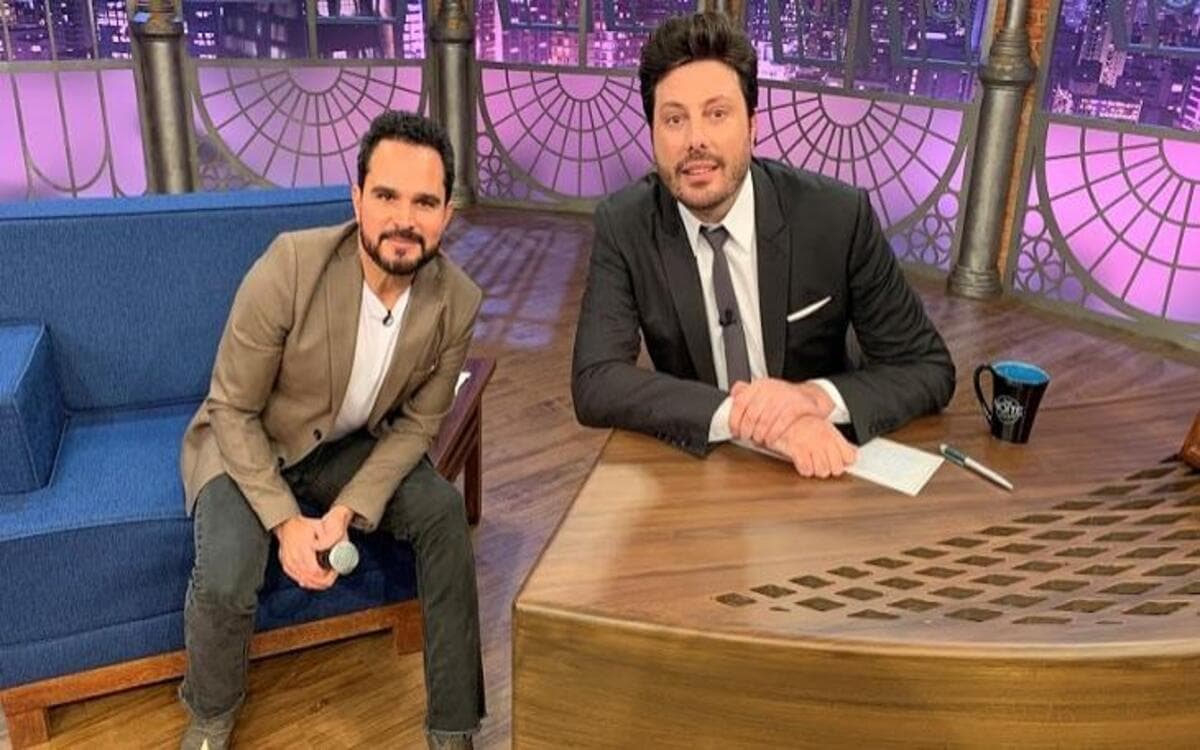 Luciano Camargo e Danilo Gentili (Foto: Divulgação)