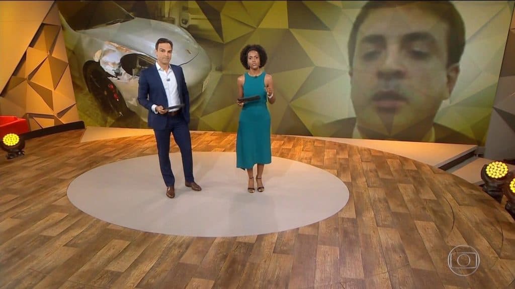 Maju escandaliza no encerramento do Fantástico, para informativo ao vivo e detona, após saída de Poliana