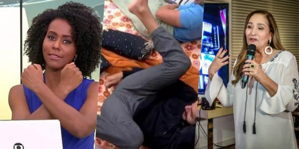 Maju gera ódio na Globo com bomba no colo, Rodolffo queima o ânus e Sonia Abrão convoca jornalista e exige respeito