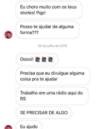 Nego Di enviou mensagens para Luisa Mell (Foto: Reprodução / Instagram)