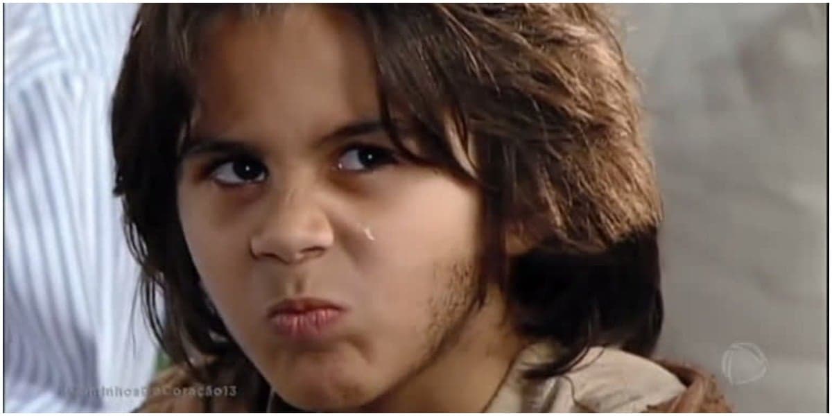 Cássio Ramos interpretou menino Vavá em cena da novela Os Mutantes - Foto: Reprodução Cássio Ramos interpretou menino Vavá em cena da novela Os Mutantes - Foto: Reprodução