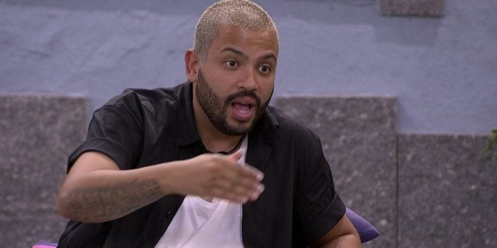 BBB21: Projota tem treta avassaladora com brother, massacra colega e perde a linha: "Se f*der