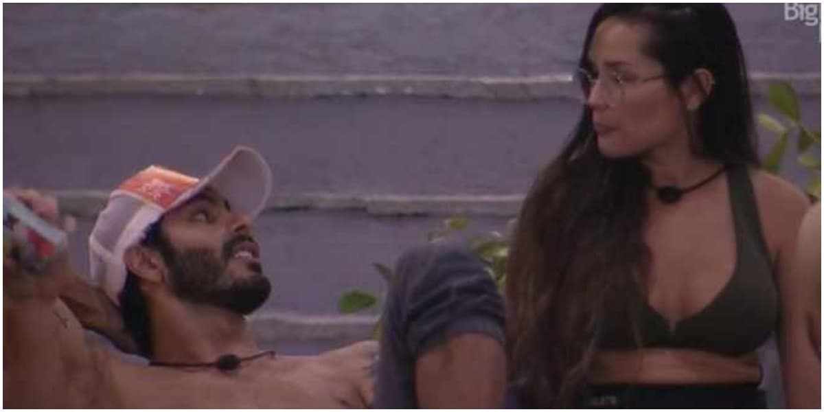 Rodolffo e Juliette flertam no BBB21 - Foto: Reprodução