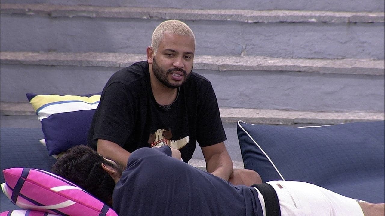 Projota e Rodolffo no BBB21 (Foto: Reprodução)