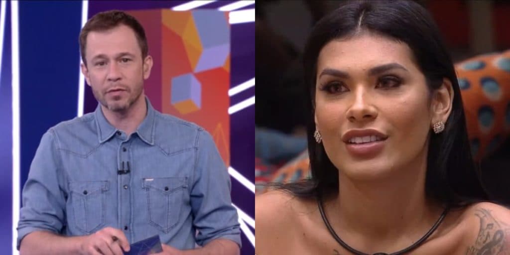 Tiago Leifert "esmurra" Pocah, manda na lata e cantora se desespera com o que descobre no BBB21: "Peso"