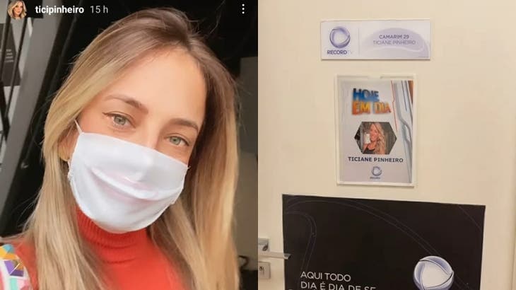 Apresentadora não conseguiu acesso ao camarim Apresentadora não conseguiu acesso ao camarim
