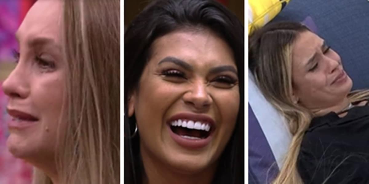 Carla Diaz, Pocah e Sarah no BBB21 (Foto: Montagem)