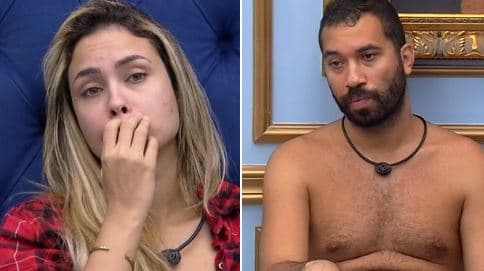 Sarah e Gil tremem de medo com volta de Carla ao BBB21 e detonam: "Se ela falar algo a cachorrada vai acontecer"
