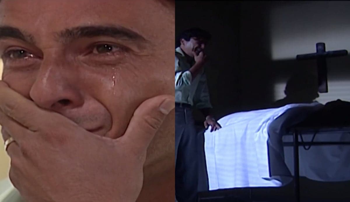 Danilo se desespera com morte de Rita (Foto: Reprodução) Danilo se desespera com morte de Rita (Foto: Reprodução)