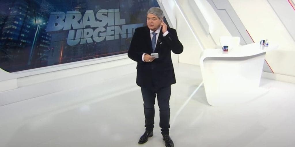 Datena perde a paciência, dá esporro ao vivo e tem morte anunciada na sequência: "Vão para o raio que o parta"