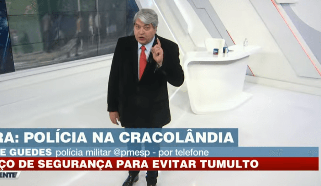 Datena perde todos o limites na Band, passa por cima da direção e até polícia é chamada: "Faz agora"