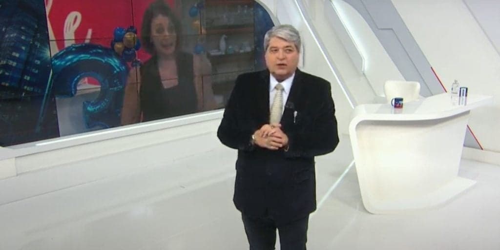 Datena não gosta do que ouve no programa de Catia Fonseca, se enfurece ao vivo e explode: "Isso é uma bobagem"