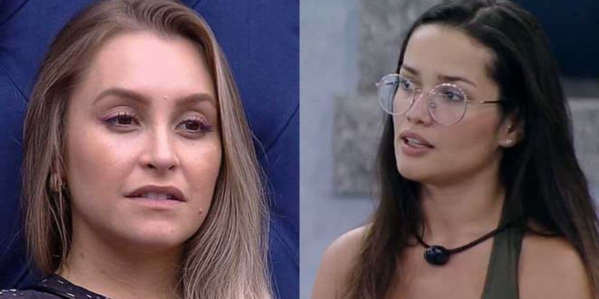 Carla Diaz e Juliette no BBB21 (Foto: Reprodução)