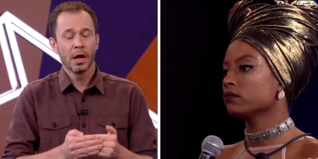 Tiago Leifert escorraça Lumena sem dó no BBB21, cobra promessa e explode: "Não dava pra conversar com você"