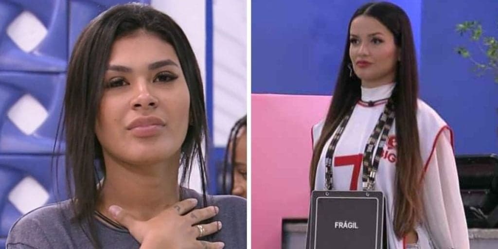 Juliette toma surra de Pocah no BBB21, após discussão com Sarah e grita por pedido de ajuda: "Devagar"