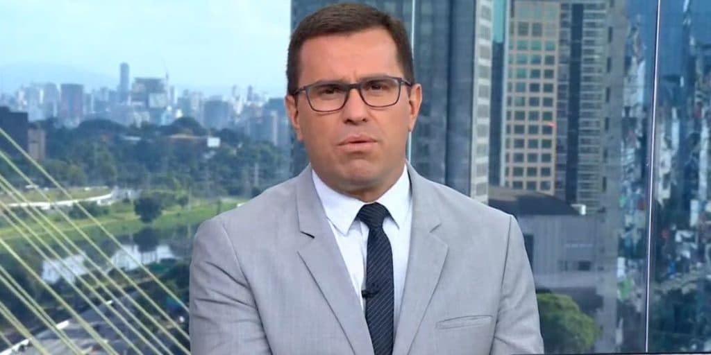 Rodrigo Bocardi surge abalado, preocupa o público e interrompe jornal para desabafo às câmeras: "Está difícil"