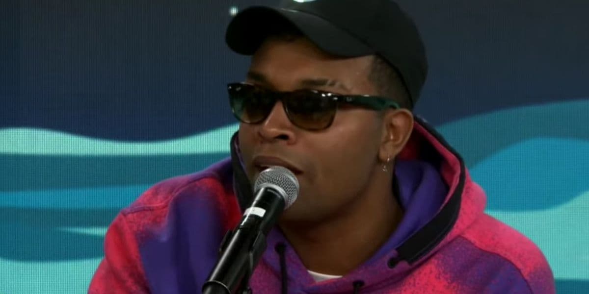 Nego Di em entrevista ao Pânico, da Jovem Pan (Foto: Reprodução) Nego Di em entrevista ao Pânico, da Jovem Pan (Foto: Reprodução)