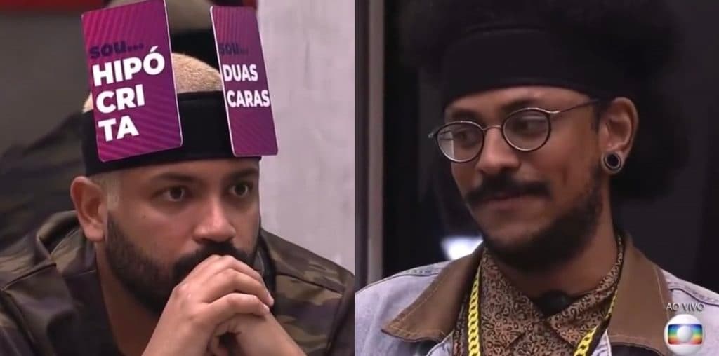 João "janta" Projota no BBB21 e público vai ao delírio: "Gigante acordou"