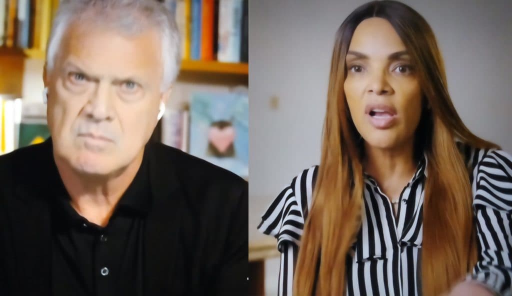 Flordelis diz que foi à praia com esposo e Bial rebate: “Era casa de swing”