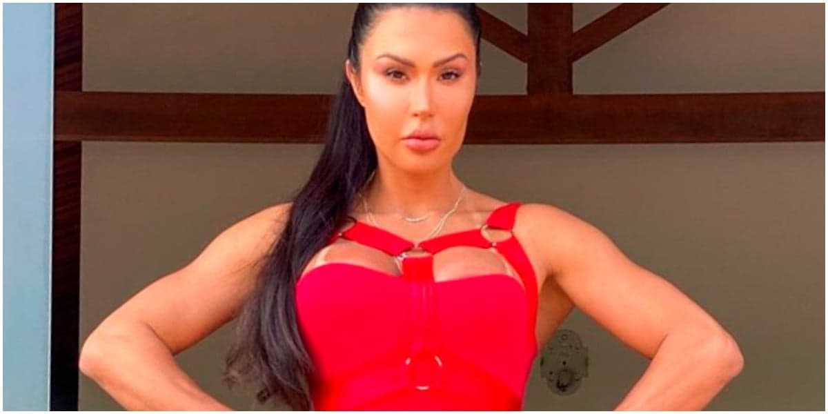 Gracyanne Barbosa voltou a causar por conta de seu corpo (Foto: Reprodução)