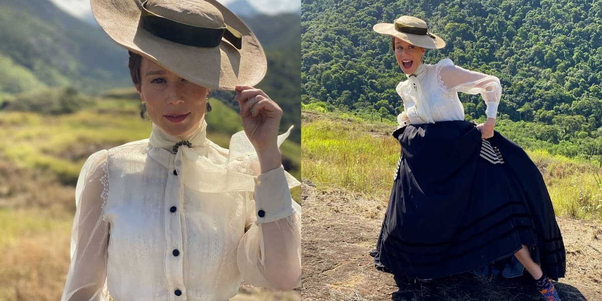 Mariana Ximenes, uma das protagonistas de "Nos Tempos do Imperador", revela sonho de ser mãe - Foto: Reprodução