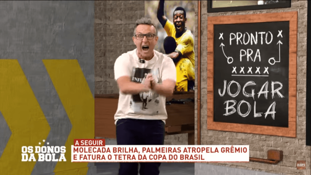 Neto diz que toma por todos o buracos, esmurra rival ao vivo e se esgoela com pedido na Band: "Enfia no meu c#"