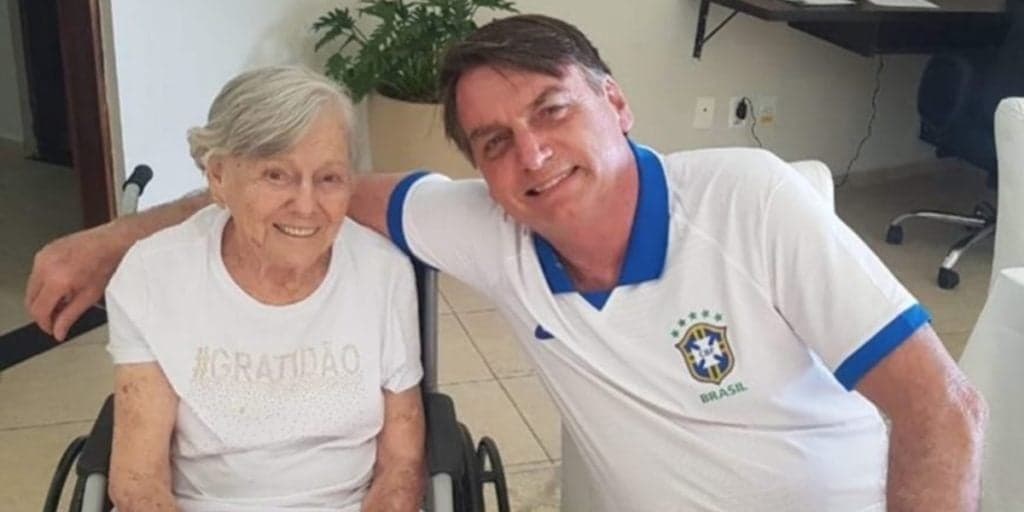 “Está salva pela vacina do Butantan”, diz Doria sobre mãe de Bolsonaro