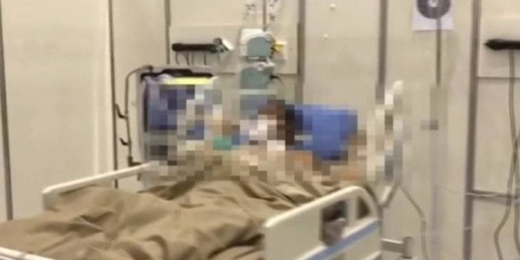 Desumano! Pacientes são amarrados devido a falta de insumos para serem entubados: "não esperava ver isso"