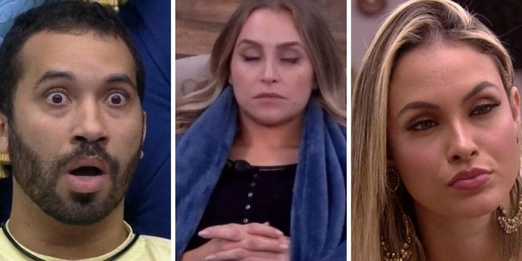 Sarah e Gilberto colocam rabo entre as pernas, pedem desculpas à Carla Diaz no BBB21 e desabam: "Tô assustada"